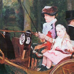 In the wagon